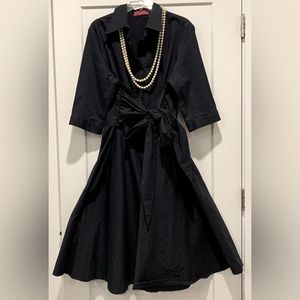MELISSA MASSE Made to Measure Tea Length Dress
